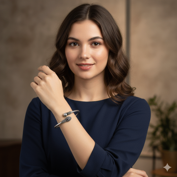 silver bracelet