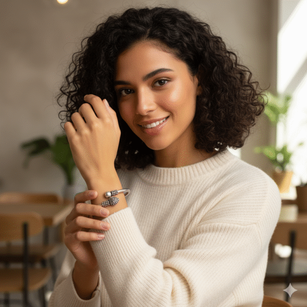 silver bracelet