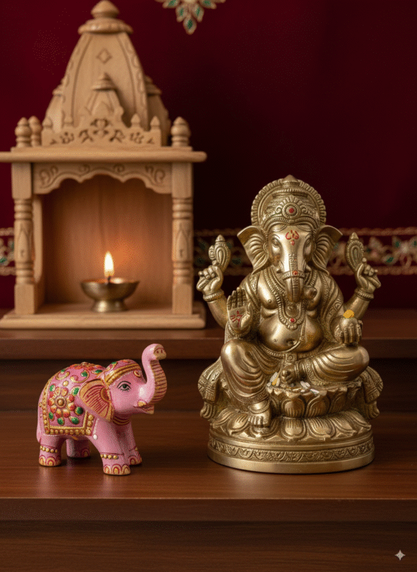 rose quartz elephant